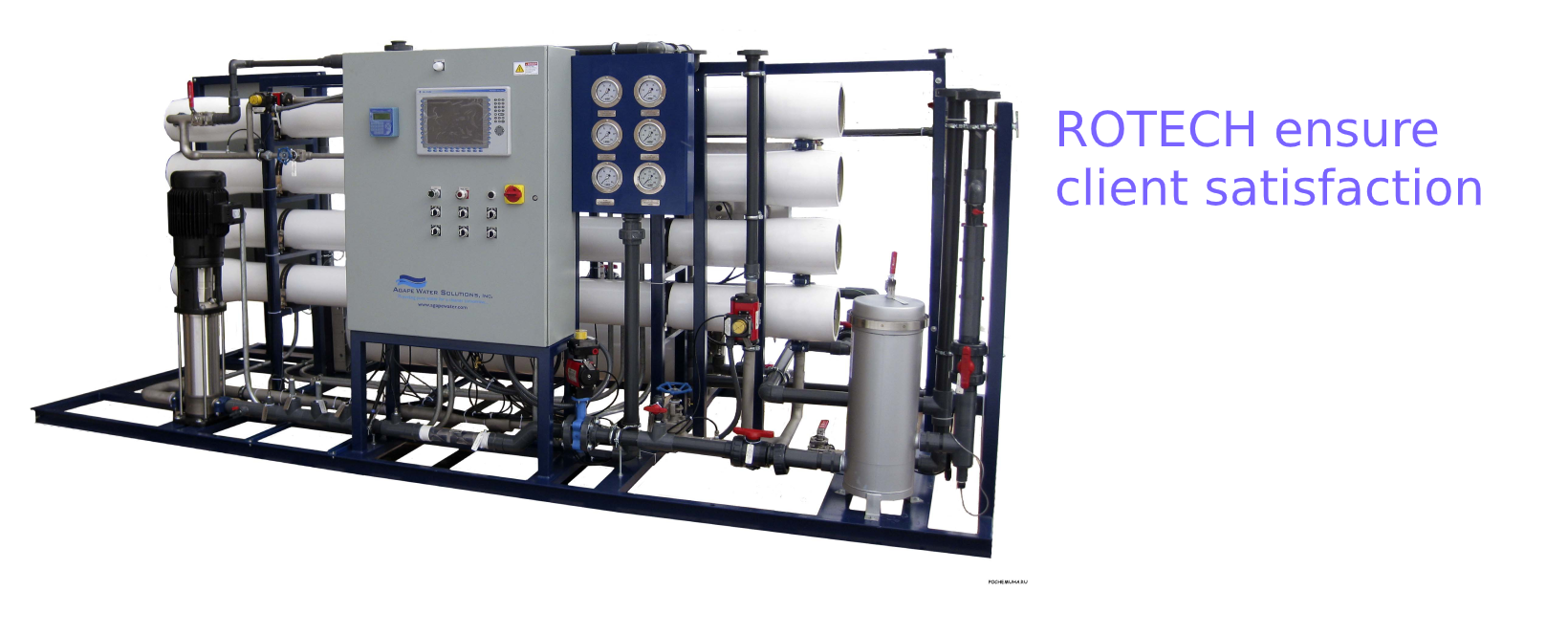 Industrial Seawater Reverse Osmosis Desalination Systems